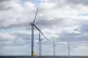 5/10/2017 of four of five new wind turbines at the Blyth offshore wind farm,