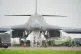 A US Air Force B-1 bomber is loaded with bombs at RAF Fairford in Gloucestershire, March 16, 2026