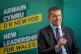 Plaid Cymru leader Rhun ap Iorwerth at the launch of the party's manifesto for the upcoming Senedd elections, at the Ial Restaurant at Coleg Cambria in Wrexham, North Wales, April 9, 2026
