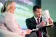 WHAT YOU SEE IS WHAT YOU GET: Plaid Cymru leader Rhun ap Iorwerth in discussion with Nerys Evans, director of the public affairs agency Deryn, at the Plaid Cymru Spring Conference in Newport on February 28 2026 