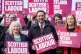 Scottish Labour leader Anas Sarwar, along with party supporters, at Beveridge Park in Kirkcaldy, Fife, on the campaign trail for the upcoming Holyrood election, April 23, 2026