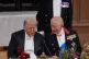 US President Donald Trump and King Charles III at the state banquet for the US President and First Lady Melania Trump at Windsor Castle, Berkshire, September 17, 2025