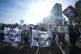 Fans of the Vancouver Whitecaps MLS soccer team rally to keep the team in Vancouver, April 30, 2026, outside the 76th FIFA Congress in Vancouver, British Columbia. Photo: Darryl Dyck/The Canadian Press via AP