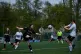AKS Zly Praga's Natalia Pamieta shoots the ball during the Women's II Liga Kobiet North soccer match between AKS Zly Praga and KKP Slupczanka Slupca, at the Don Pedro Arena stadium in Warsaw, Poland, April 25, 2026