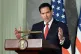 United States Secretary of State Marco Rubio speaks at a joint presser with India's Minister of External Affairs S. Jaishankar, unseen, following their talks in New Delhi, India, May 24, 2026