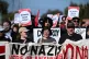 Protesters march during a ‘Drive the Nazis out of Melbourne’ protest in Melbourne, September 23, 2023 [Photo: James Ross/AAP Image via AP]