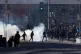 Artisanal miners clash with police during a protest demanding access to expanded mining areas in La Paz, Bolivia, May 14, 2026