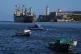 The Asian Katra cargo ship (top left) arrives in Havana Bay in Havana, Cuba, May 18, 2026