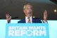 Reform UK leader Nigel Farage speaks to supporters at Chelmsford City Racecourse, Essex, following the 2026 local election results, May 8, 2026