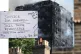 I’ACCUSE...! A comment left among tributes close to Grenfell Tower in west London the day after a fire engulfed the 24-storey building