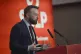 Colum Eastwood speaking during the Social Democrat and Labour Party (SDLP) annual conference at the Crowne Plaza Hotel in Belfast, October 5, 2024