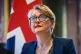 Foreign Secretary Yvette Cooper hosts a virtual meeting at the Foreign, Commonwealth and Development Office (FCDO) in Westminster, London, for talks with a coalition of countries on the reopening of the crucial Strait of Hormuz shipping lane. Britain is seeking to lead a diplomatic initiative, understood to include 35 countries such as France, Germany and some Gulf nations, to reopen the passage, April 2, 2026