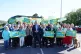 Leader of Plaid Cymru Rhun ap Iorwerth with supporters in Pontypridd, ahead of the May 7 Senedd election, April 30, 2026