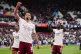 Arsenal's Bukayo Saka (right) celebrates after the Premier League match at London Stadium, London, May 10, 2026