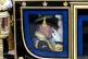 King Charles III and Queen Camilla return to Buckingham Palace, London, in the Irish State Coach after the State Opening of Parliament in the House of Lords at the Palace of Westminster. Picture date: Wednesday May 13, 2026