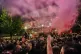 Arsenal fans celebrate at the Emirates Stadium, London, May 19, 2026