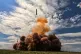 In this image made from video provided by Russian Defense Ministry Press Service on May 12, 2026, Russia's new Sarmat intercontinental ballistic missile is test launched at an unspecified location in Russia [Pic: Russian Defence Ministry Press Service via AP]