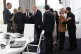 European Commission President Ursula von der Leyen (second right) greets Ukrainian President Volodymyr Zelensky (right), as other G7 leaders speak with each other during a working session at the G7 summit in Evian-les-Bains, France, June 16, 2026