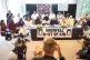 INTOLERABLE DELAYS: Members of a Grenfell support group at a press conference after the publication of the final report by the Grenfell Tower Inquiry in September 2024
