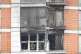 Firefighters inspect damage to a 19-storey tower block in New Providence Wharf in London,  Friday May 7, 2021