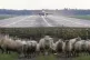 A passenger plane takes off at London Gatwick Airport in Crawley, West Sussex, February 27, 2025