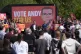 Andy Burnham makes a speech surrounded by supporters at the launch of his campaign as Labour's candidate for the Makerfield by-election in Ashton-in-Makerfield, Greater Manchester, May 22, 2026