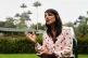Colombia's Environmental Minister Irene Vélez Torres talks during an interview with The Associated Press at the Botanical Garden Jose Celestino Mutis in Bogota, Colombia, April 16, 2026