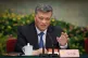Ma Xingrui, Party Secretary of Xinjiang, speaks during a news conference at the Great Hall of the People in Beijing, China, March 7, 2025
