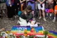 People gather outside the Brandenburg Gate for a demonstration in support of LGBTQ+ after a car rammed into a crowd at the Pride March in Berlin, July 26, 2026