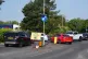 Traffic queuing to enter a water collection point at a Sainsbury's near Whitstable, Kent