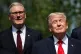 Prime Minister Sir Keir Starmer (left) and U.S. President Donald Trump pose for a family photo during the G7 summit in Evian, France, June 16, 2026
