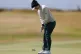 Charley Hull of England on the 9th green during day four of the 2026 ISPS HANDA Women's Scottish Open at Dundonald Links, Ayrshire, July 26, 2026