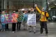 Climate activists outside teh Walkie Talkie building in London, August 11, 2026 [Pic: Vladimir Morozov]