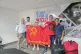 Comrades Gordon and Douglas with Cuban health officials