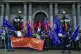 Trade unions protest at cuts by the council in 2024