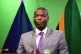 In this photo provided by the South African Government Communications and Information Services (GCIS), Minister of International Relations and Cooperation Ronald Lamola speaks during a media briefing in Pretoria