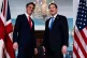 Secretary of State Marco Rubio, right, speaks alongside British Foreign Secretary Ed Miliband,