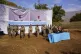 Kurdistan Workers' Party (PKK) fighters stand to attention during a ceremony in the Qandil area of northern Iraq, October 26, 2025