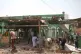People clear debris from a mosque that residents said was damaged in a drone strike in Khartoum, Sudan, August 12, 2026