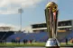 General view of the ICC Champions Trophy on display