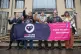 A protest outside the offices of Rockstar Games in Edinburgh, calling for the company to reinstate 31 workers it sacked the week prior, November 6, 2025
