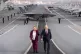 Then Defence Secretary John Healey and Foreign Secretary Yvette Cooper during a visit to HMS Prince of Wales anchored of the coast of Naples, Italy, November 17, 2025