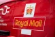 A Royal Mail logo on a van in west London