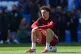 Liverpool's Curtis Jones warming up before the Premier League match at Brighton, March 21, 2026