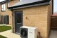 A general view of a property with a heat pump