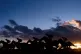 A silhouette of runners and riders during the Virgin Bet Handicap at Kempton Park Racecourse, Sunbury-on-Thames, March 25, 2026