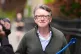 Lord Peter Mandelson taking his dog for a walk near his home in London, April 21, 2026