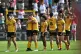 Castleford Tigers celebrate victory over St Helens in the Super League match at the Wheldon Road, Castleford, May 23, 2026