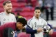 Arsenal manager Mikel Arteta (right) during a training session at the Puskas Arena, Budapest, May 29, 2026