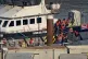 A group of people thought to be migrants are brought in to the Border Security Command compound in Dover, Kent, from a Border Security Command vessel following a small boat incident in the Channel, August 3, 2026
